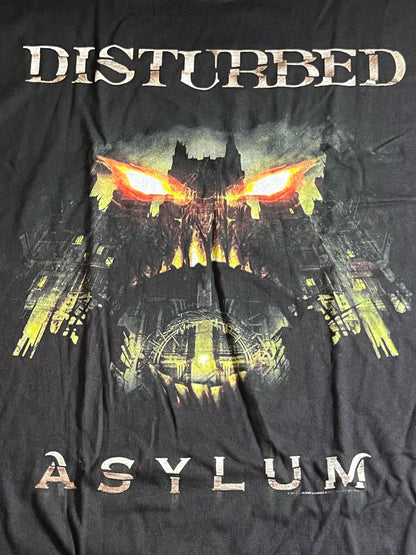 Disturbed T-shirt Asylum Release 2010 Tour Shirt 2XL