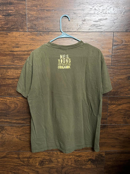 Neil Young 2015 Tour T-shirt -  Promise of the Real GMO