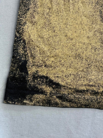 Vintage 80s Biker Skull Tshirt Born Bad to Tha Bone Thrashed