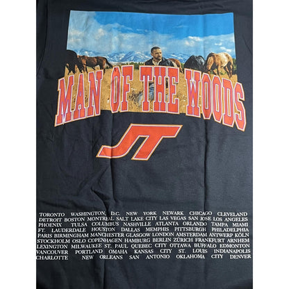 Justin Timberlake T-shirt 2018 Tour Man of the Woods - M