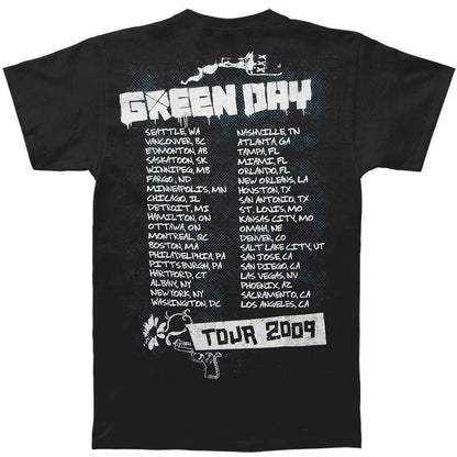 T-shirt Green Day Tour 2009 - 21st Century Breakdown Shirt - 2XL