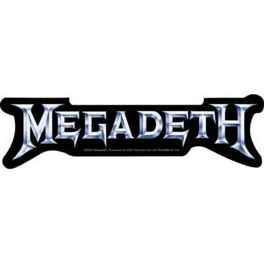 Sticker Megadeth Logo 6x1.5 C&D Vinyl Decal Stickers