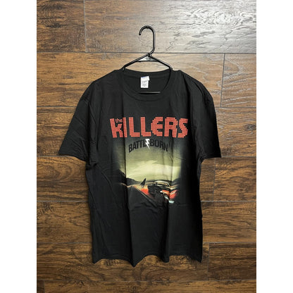 The Killers T-shirt Battle Born Album 2012 Tour T-shirt - XL