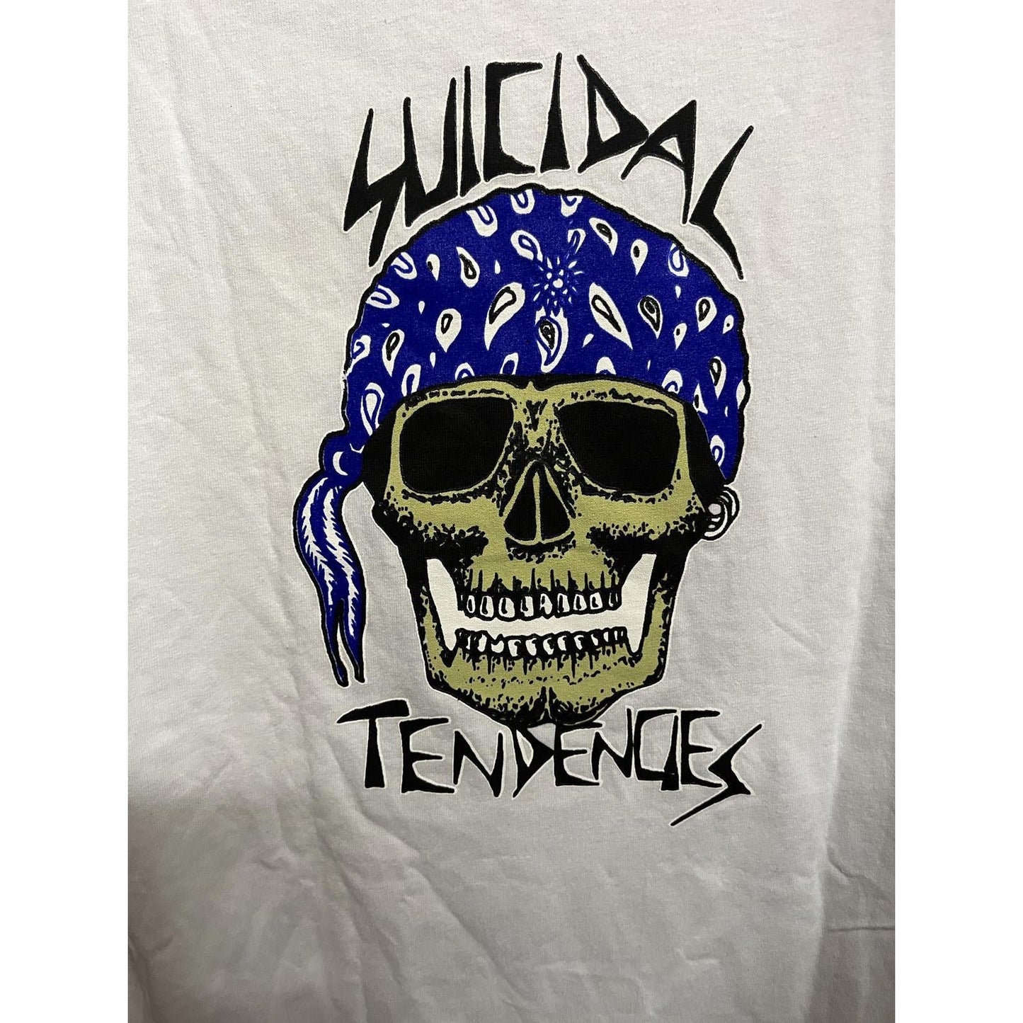 Vintage Suicidal Tendencies T-shirt - Flip Hat Bandana - S