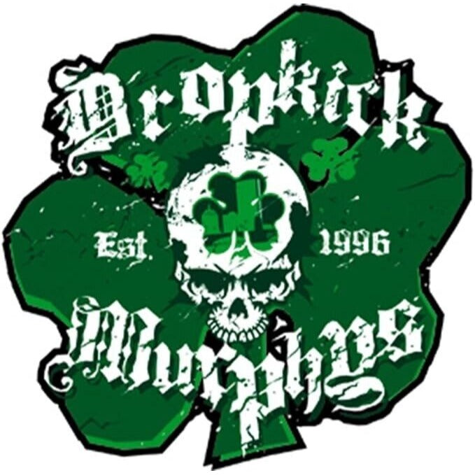 Sticker Dropkick Murphy's Shamrock 4x4- C&D Vinyl Decal Stickers