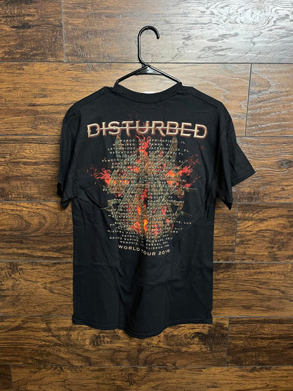 Disturbed T-shirt The Vengeful One Firebird 2016 Tour Shirt