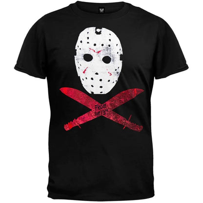 VTG Friday The 13th Movie T-shirt Jason Goalie Mask Shirt -L