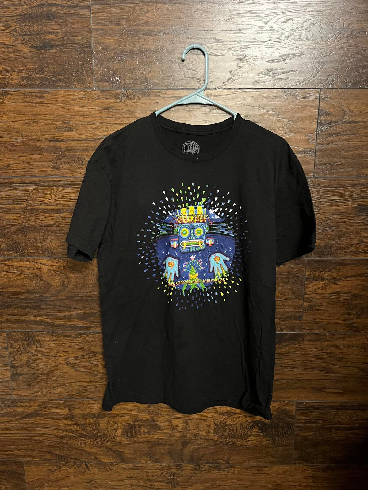 Santana T-shirt - Blessings and Miracles - Destressalizer -L