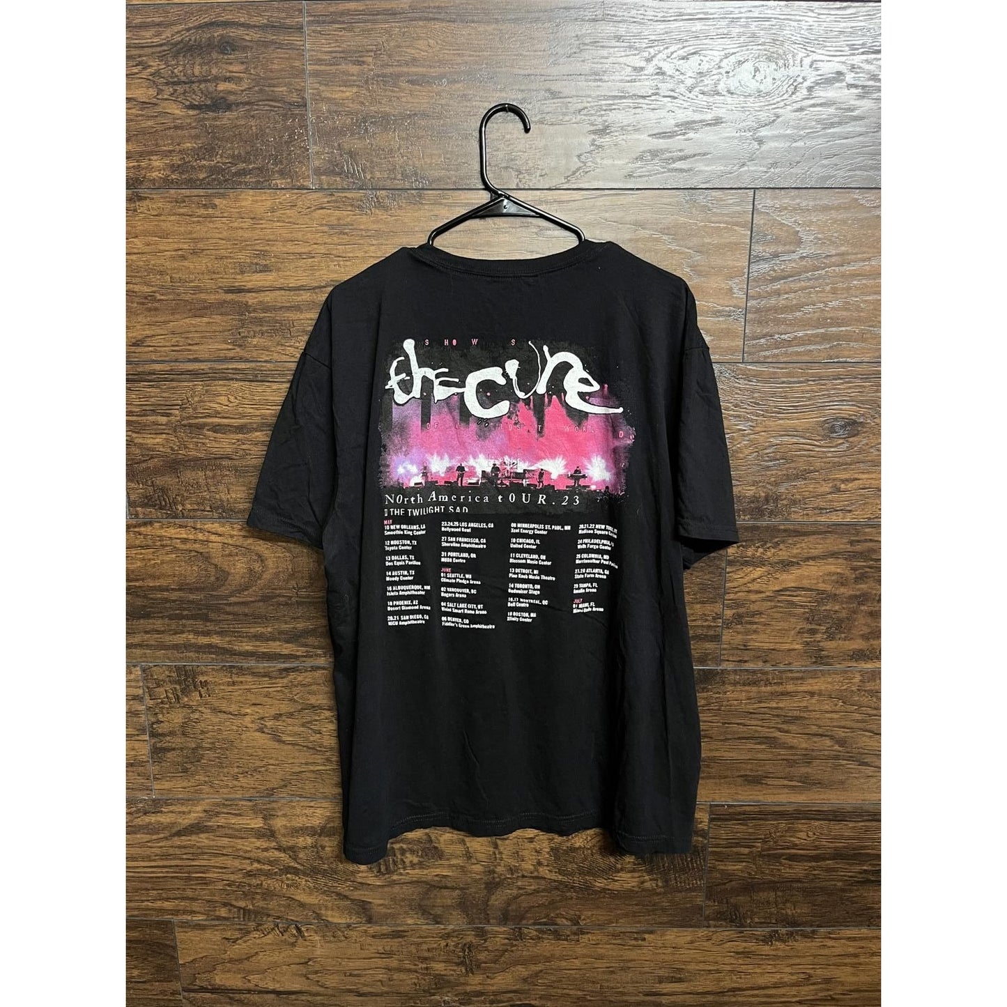 The Cure 2023 Tour T-Shirt - Art Robert Smith Shirt - 2XL