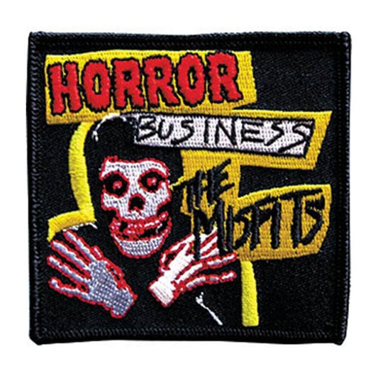 Misfits Horror Business Patch New Rock Band Iron-on Embroidered Iron on