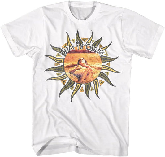 Alice in Chains Sun Framed Dirt Album Mens T-shirt Officially Licensed