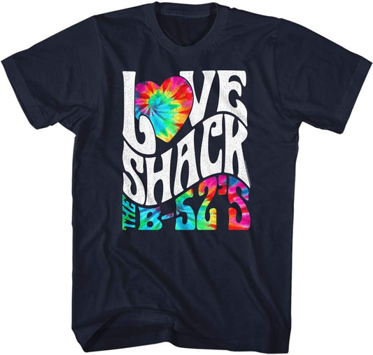 B52s Love Shack Mens T-shirt Officially Licensed