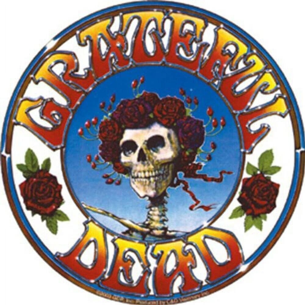 Sticker Grateful Dead Bertha 5x5- C&D Vinyl Decal Stickers