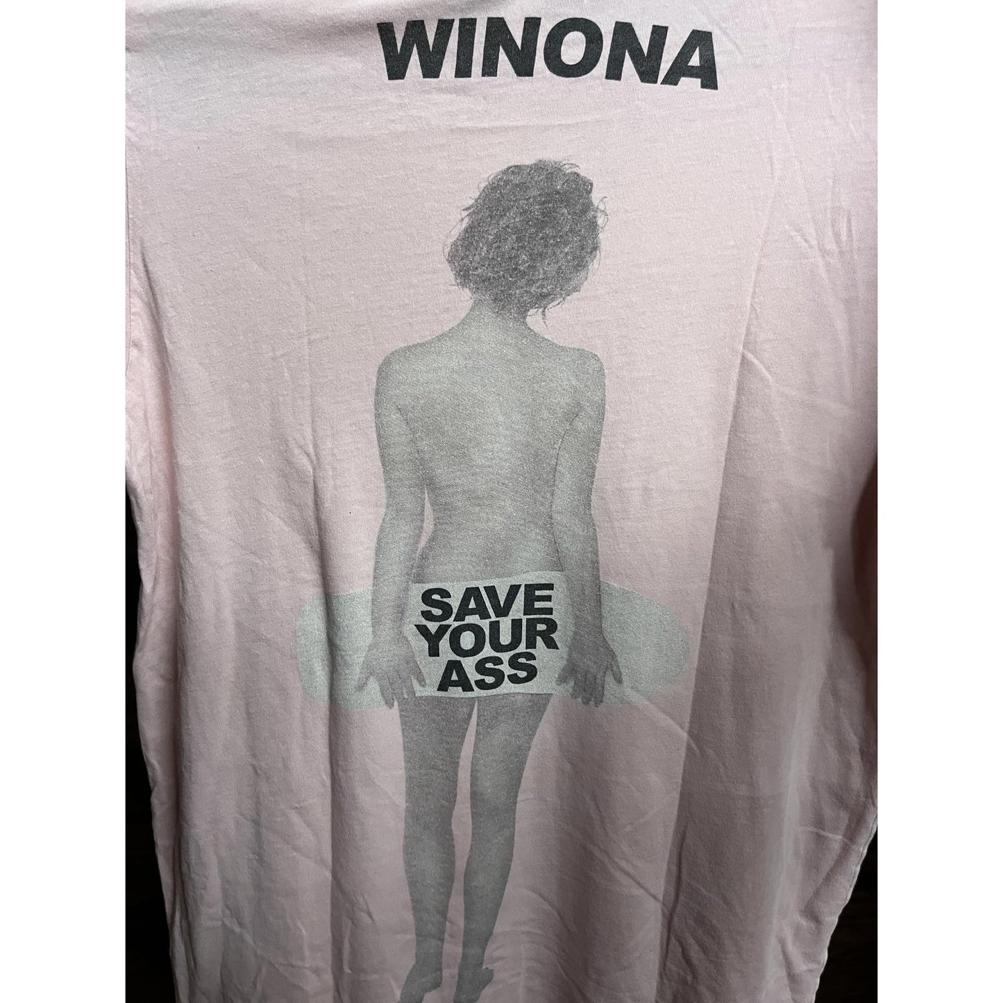 Winona Ryder Naked x Marc Jacobs T-shirt The Skin - M