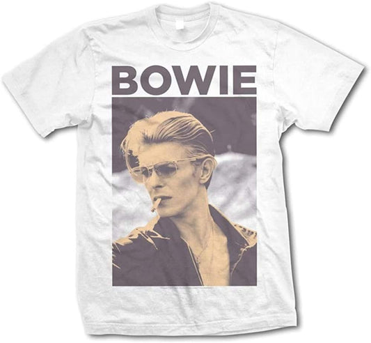 David Bowie Smoking T-shirt - Officially Licensed - New - NWT - Band Tees