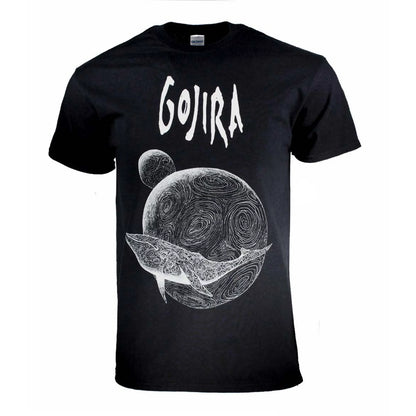 Gojira Logo Mens T-shirt Officially Licensed - Whale / Serpent