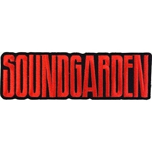 Soundgarden Iron On Patch Rock Band Iron-on Embroidered Iron on