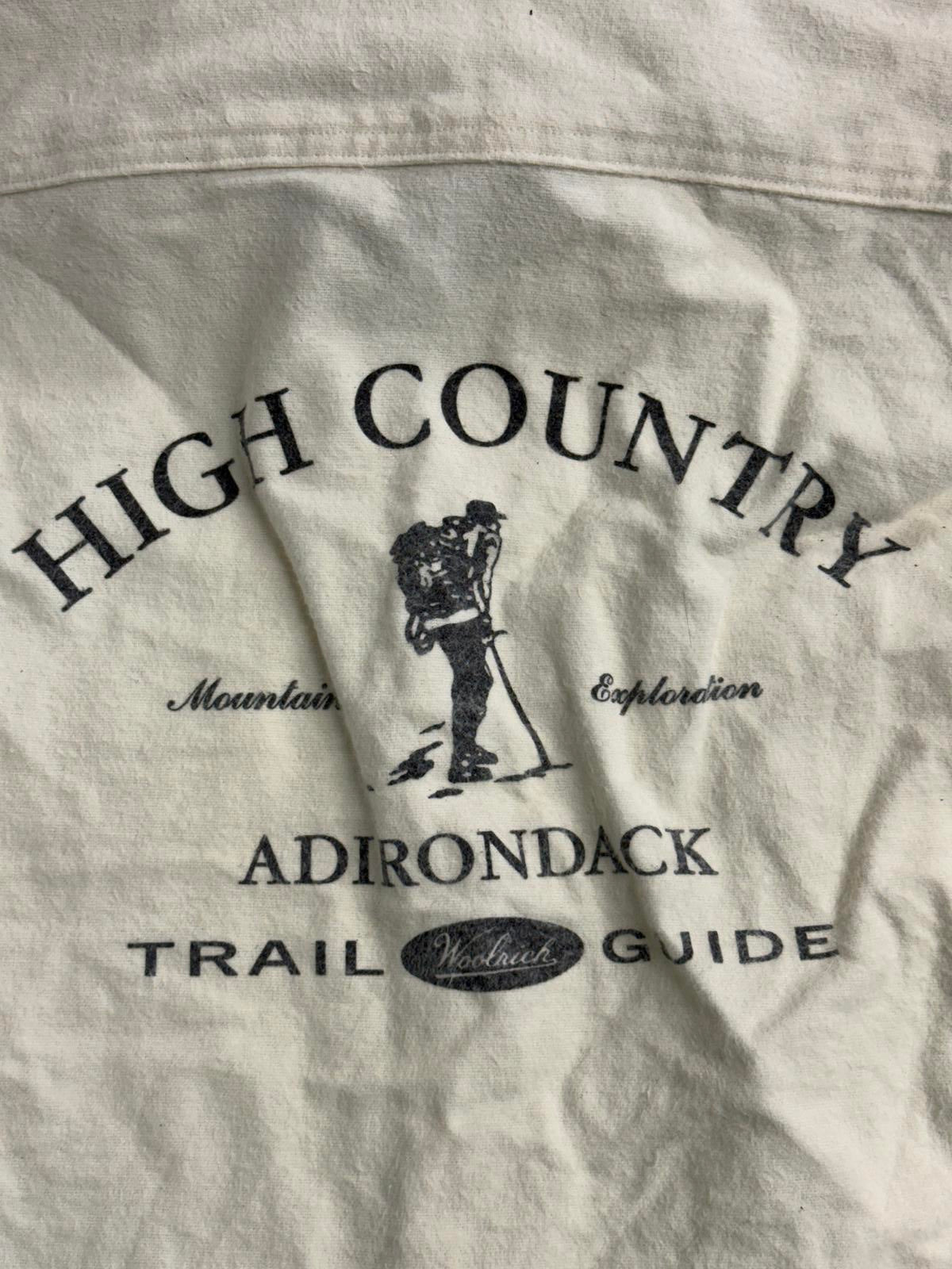 Vintage Woolrich Buttons High Country Adirondack Trail Guide