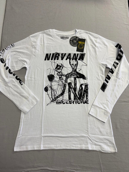 Nirvana Incesticide Long Sleeve - 2 Sided / Sleeve Hits