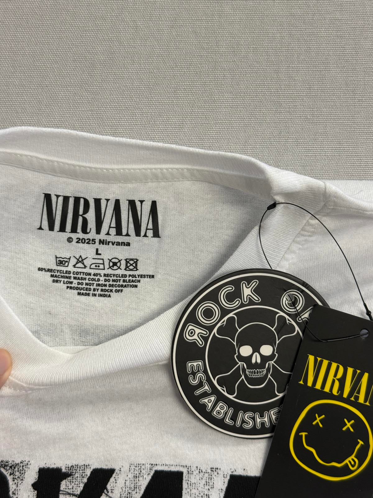 Nirvana Incesticide Long Sleeve - 2 Sided / Sleeve Hits