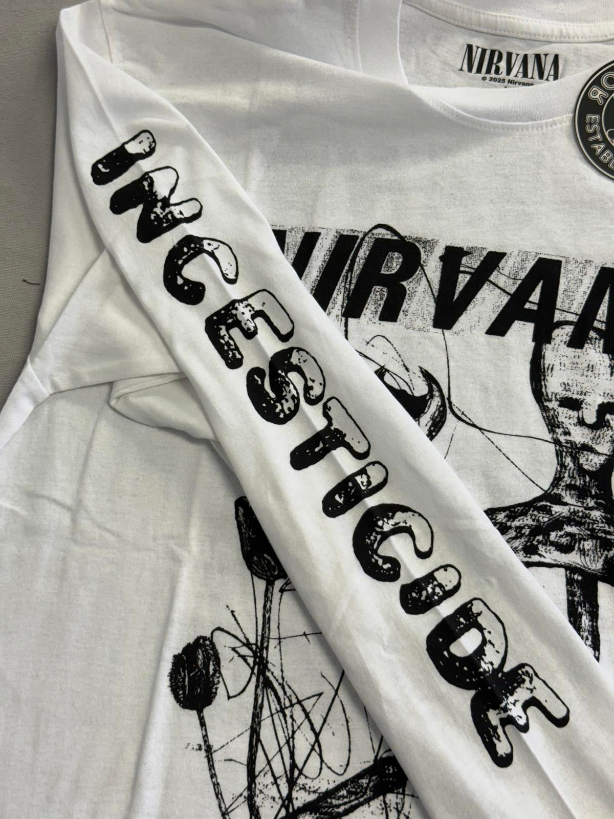 Nirvana Incesticide Long Sleeve - 2 Sided / Sleeve Hits