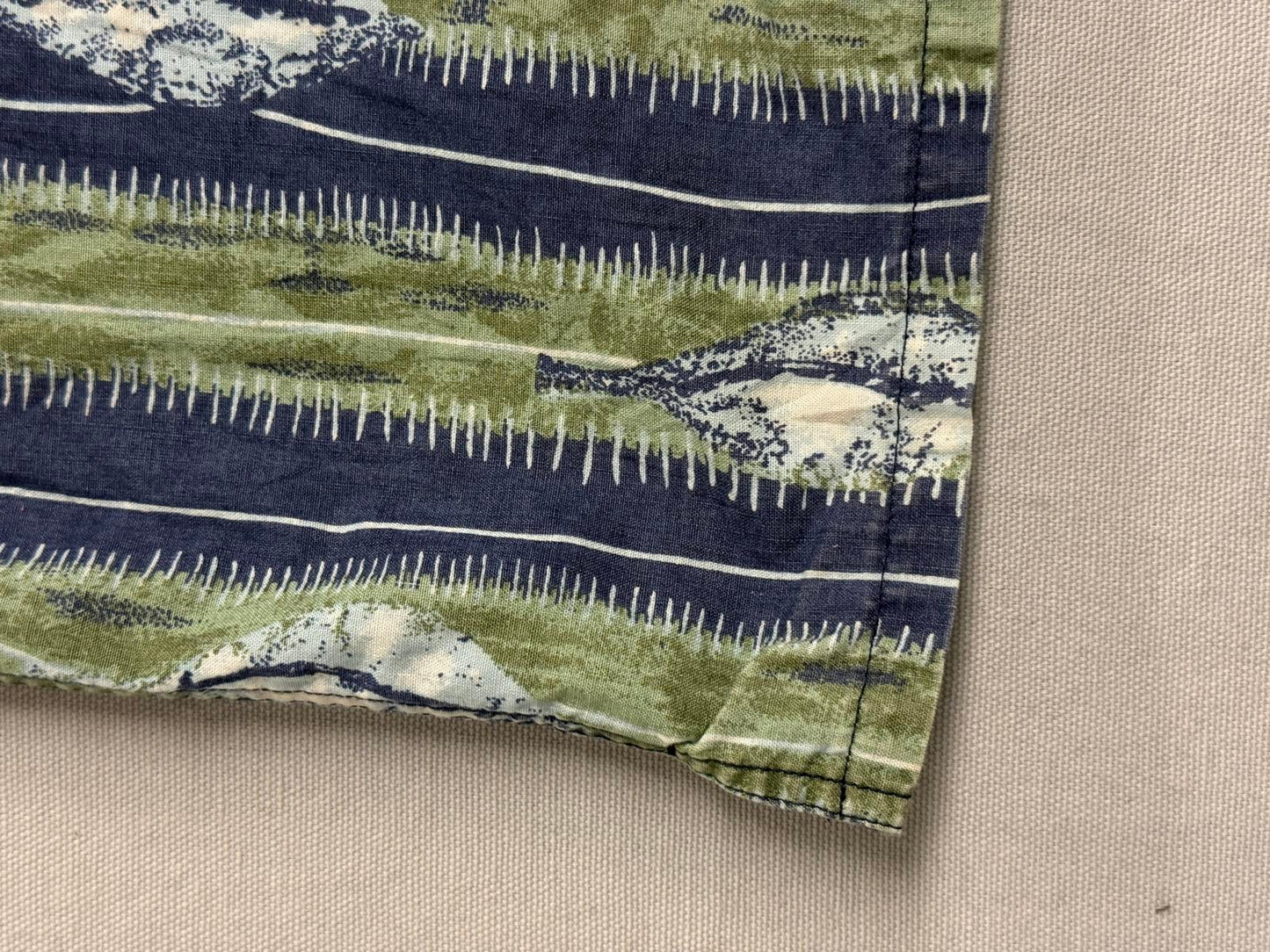 Vintage Woolrich Vertical Conch Shell - Made in Hawaii Shirt