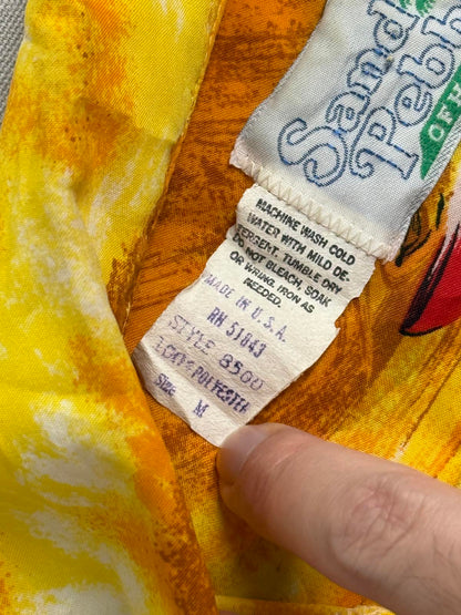 Sand Pebble Mens Hawaiian Shirt Surfing Made in Hawaii Shirt