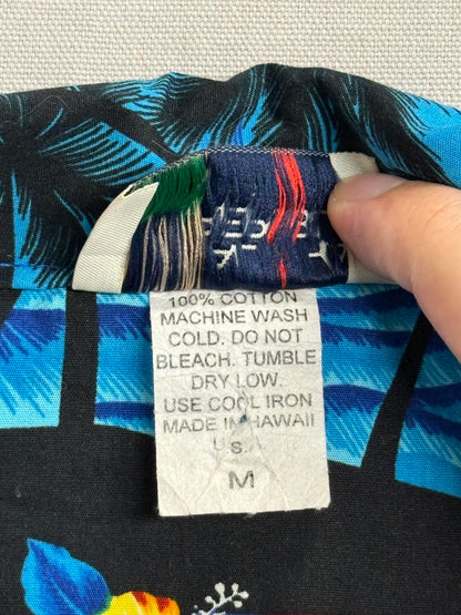 Aloha Republic Mens Hawaiin Sunset Shirt - Made in Hawaii -M