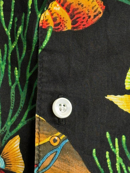 Mens Hawaiian Shirt Scorpio Fish - Made in Hawaii Shirt 3XL