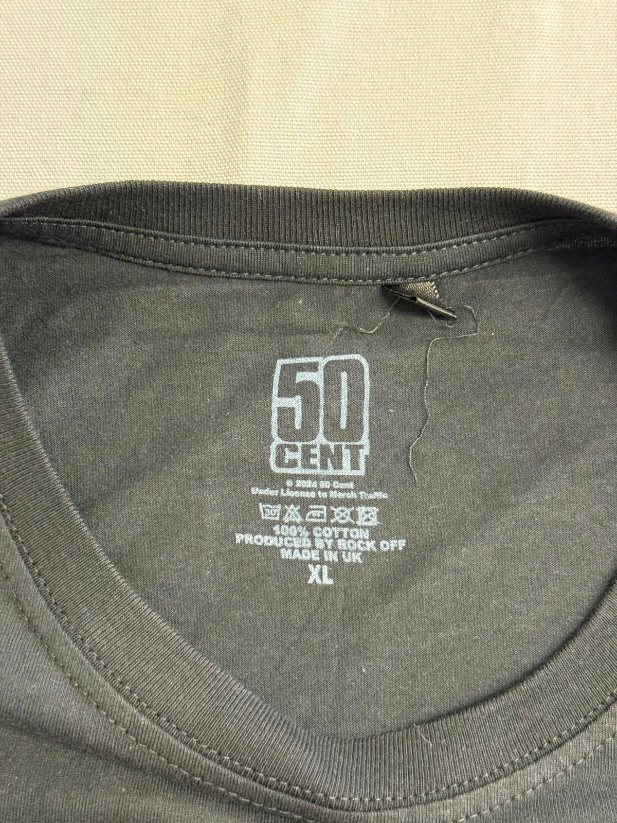 50 Cent Rap T-shirt Album Get Rich or Die Tryin Tee