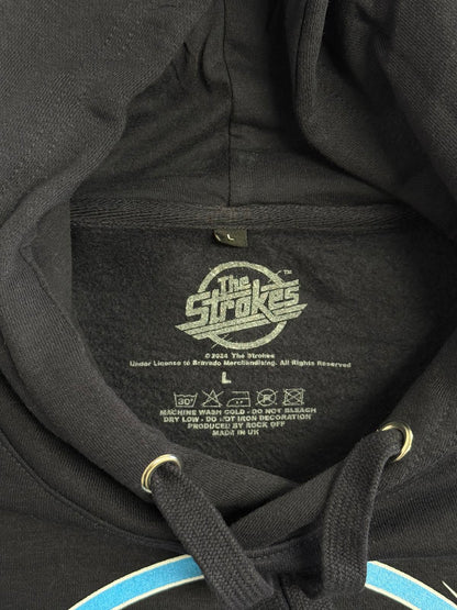The Strokes Band Logo Hoodie - Official Merch Pull Over - L