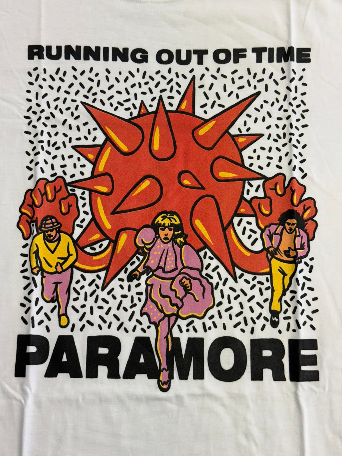 Paramore Band T-shirt - Running Out of Time Album Tee