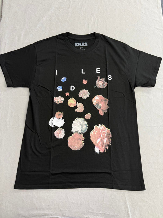 Idles Band Flowers T-shirt Crawler Album Tee