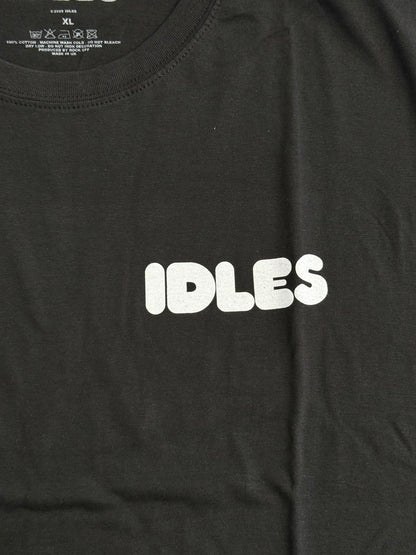 Idles Band T-shirt Fist with Flower Tee on Back Tee