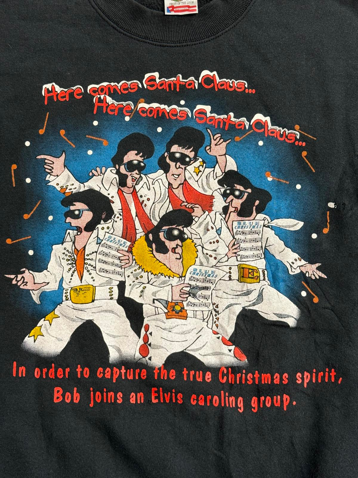 Vintage Elvis Impersonator Crew Elvis Presley Santa Claus XL