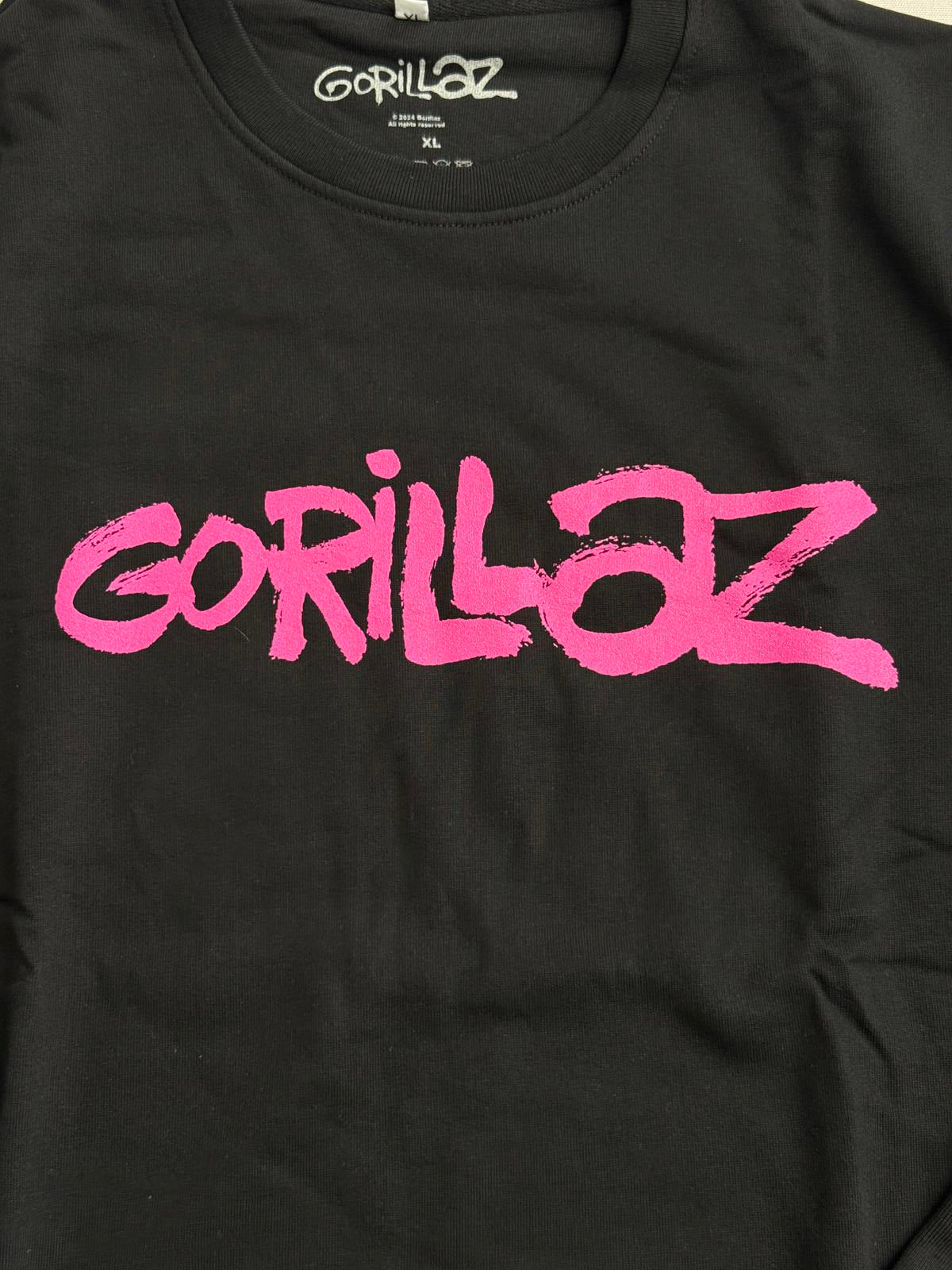 Gorillaz Band Crewneck Logo Cracker Island Sweatshirt LS XL