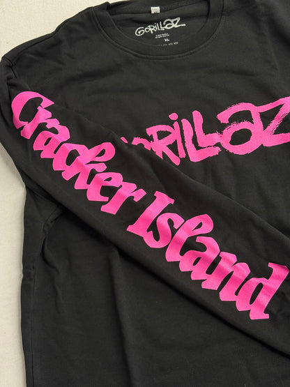 Gorillaz Band Crewneck Logo Cracker Island Sweatshirt LS XL