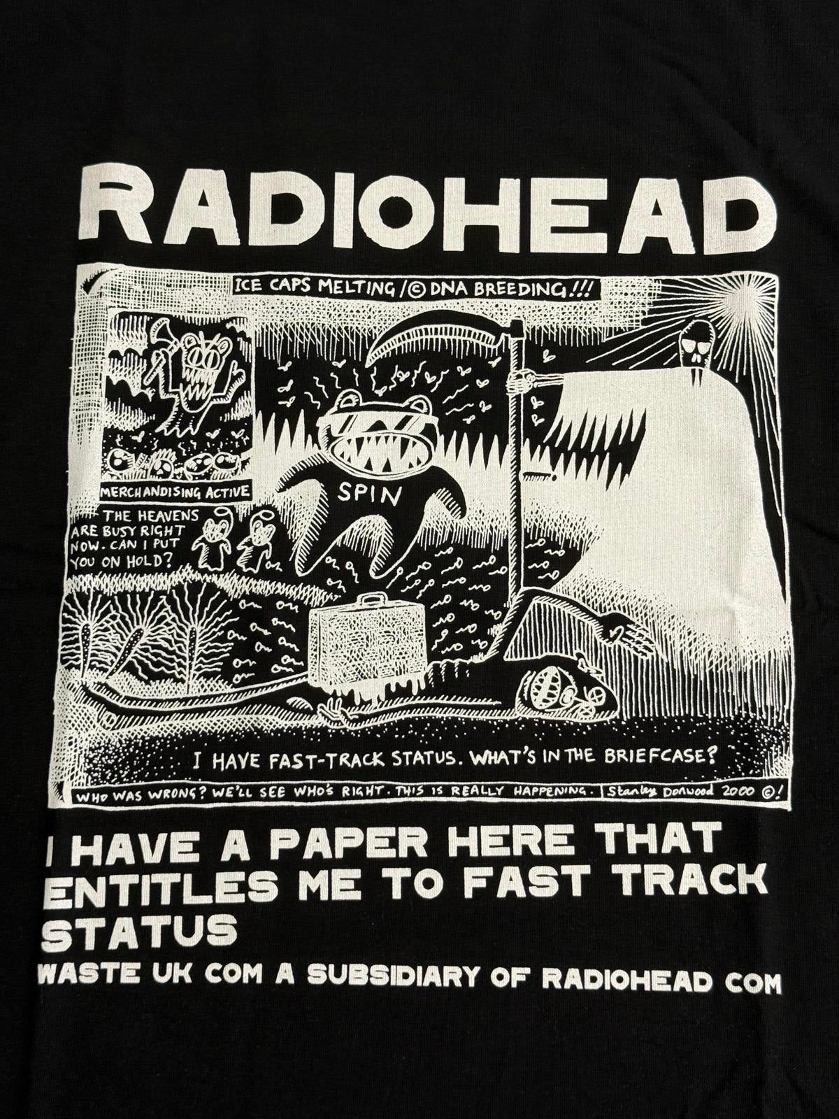 Radiohead Ice Caps Long Sleeve Tee - Radio head Band