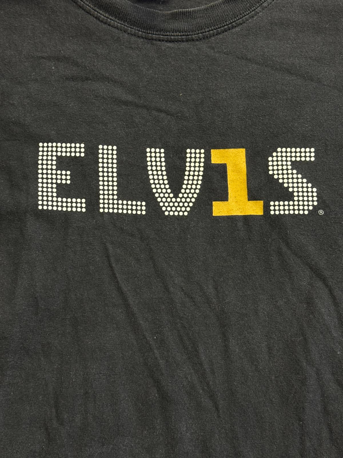Elvis Presley T-shirt ELV1S Promo Harrahs Quote on Back XL