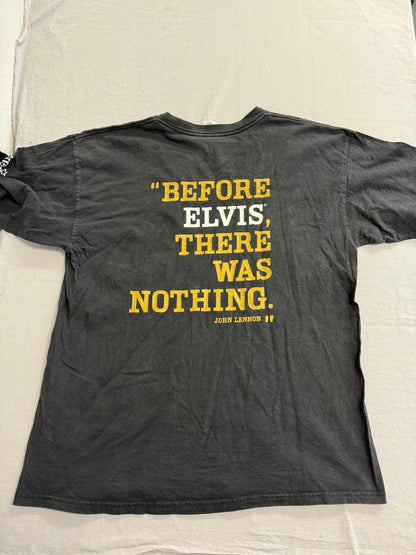 Elvis Presley T-shirt ELV1S Promo Harrahs Quote on Back XL