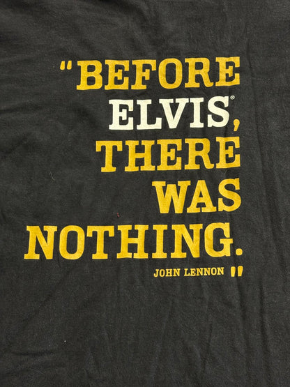 Elvis Presley T-shirt ELV1S Promo Harrahs Quote on Back XL