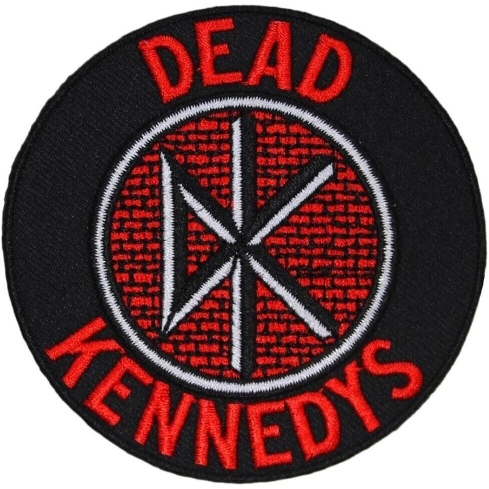 Dead Kennedys Patch New Rock Band Iron-on Embroidered Iron on