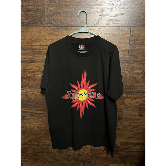 Vintage Godsmack T-shirt - Giant Tag 1998 Tribal Sun - L