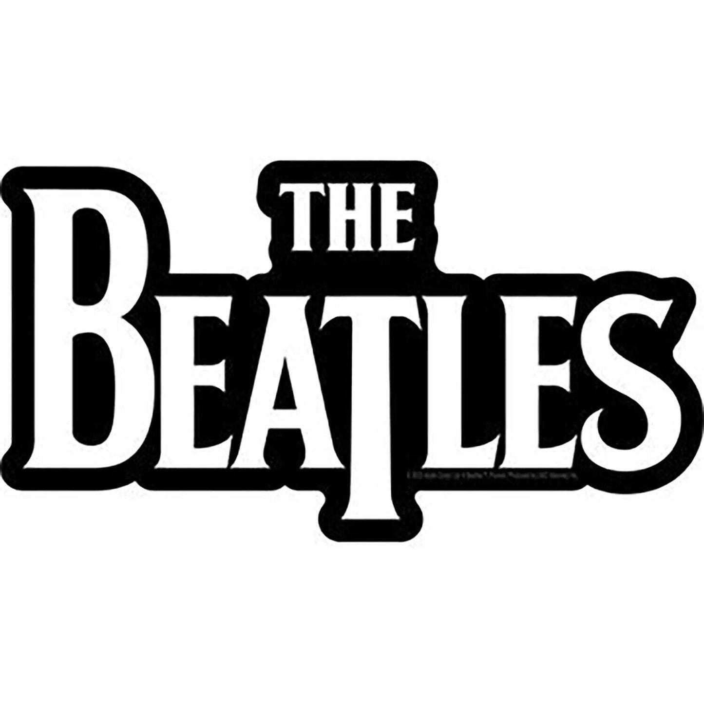 Sticker The Beatles Logo 6x3.55 - C&D Vinyl Decal Stickers