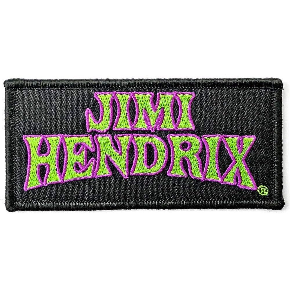 Jimi Hendrix Rectangle Patch New Rock Band Iron-on Embroidered Iron on