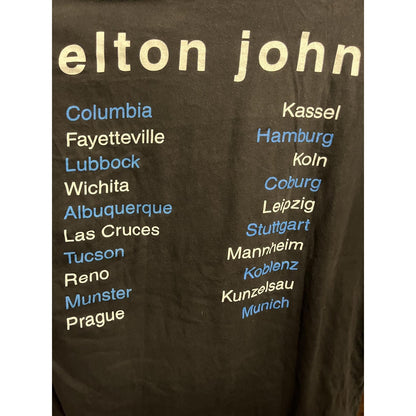 Vintage Elton John T-shirt - Elton John 1997 World Tour Tee