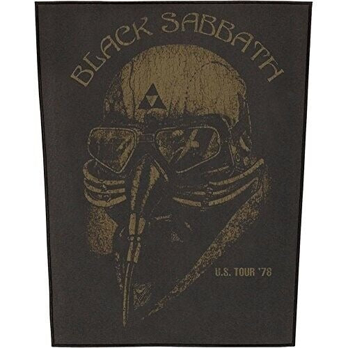 Black Sabbath Tour 1978 Applique Sew On Patch - Back Jacket Band Patch 14x11