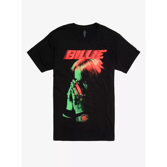 Billie Eilish T-shirt Hands Face Cover - Official