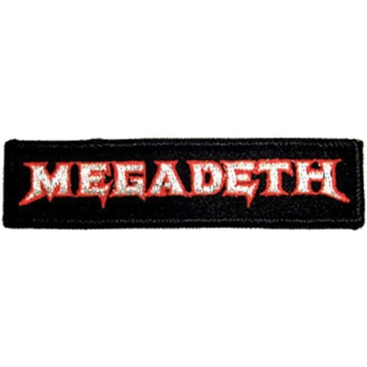 Megadeth Rectangle Patch New Rock Band Iron-on Embroidered Iron on