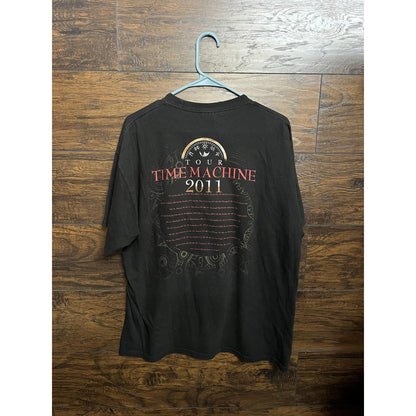 Vtg Rush T-shirt Tour Time Machine 2011 - Rush Shirt - L